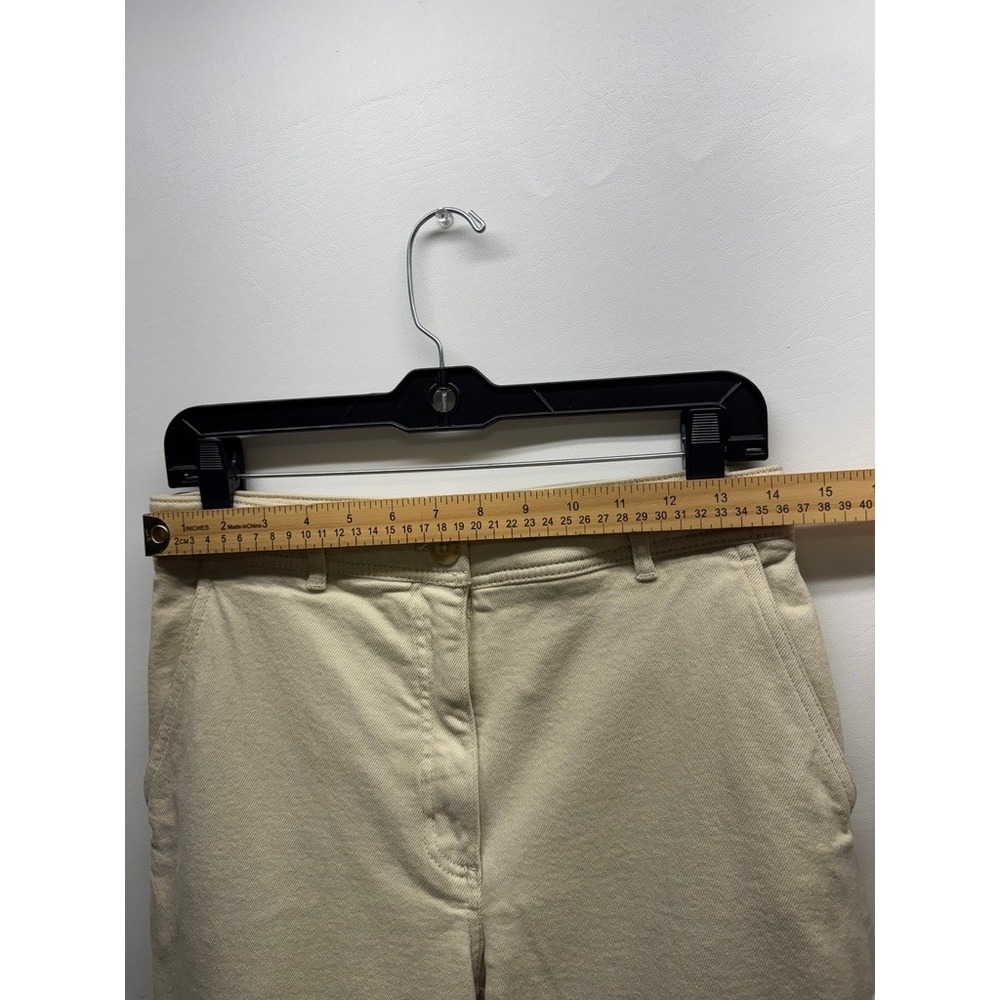 Wilfred Free Cargo Pants Women 6 Beige Gorpcore Utility Straight Leg High Rise - Picture 2 of 9